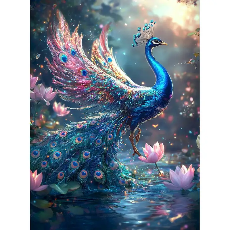 SDOYUNO Diamond Painting Complete Kit Animal Diamond Embroidery Wall Decoration Craft Diy Kits Gift Handmade Crystal 5D Diamond - Image 11