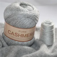 Pure Mongolian Cashmere Yarn Crochet Hand-knitted Cashmere Knitting wool Yarny Scarf Baby Hand-Weaving Thread Yarns  70grams 1