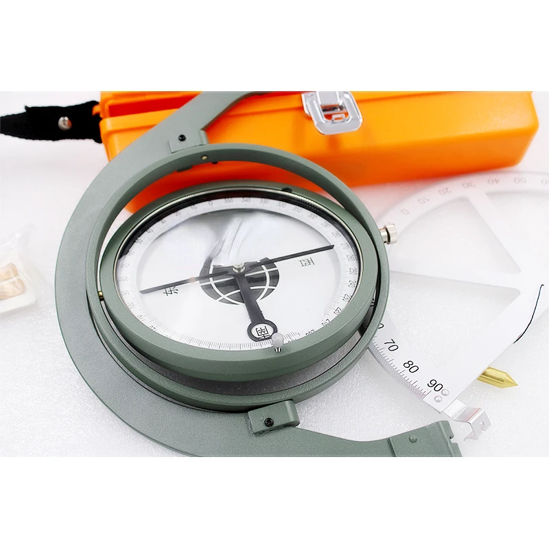 100-G1 Suspended Mining Compass Plastic Gradiometer Antimagnetic Mine Hanging Compass With Tilt Gauge