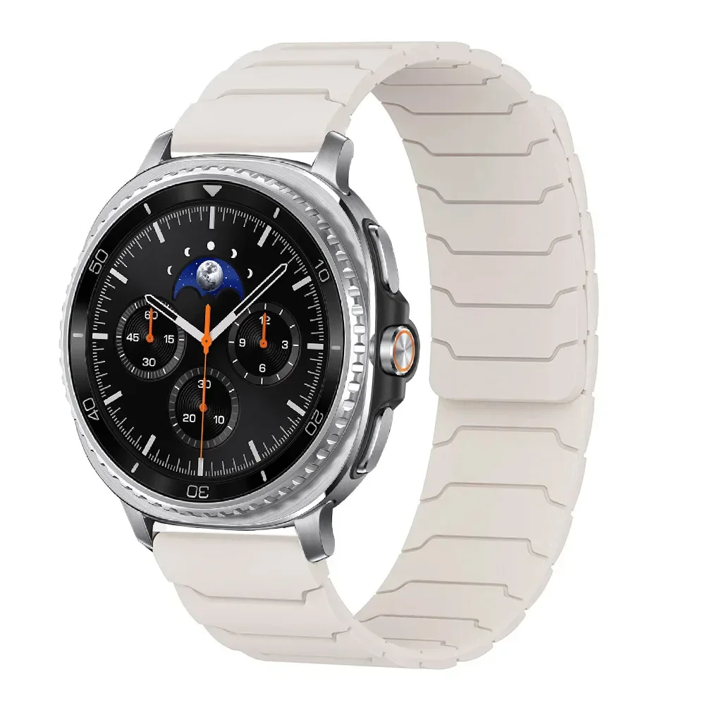 Magnetic Loop Silicone Sports Strap - No-Gap Replacement Watch Band