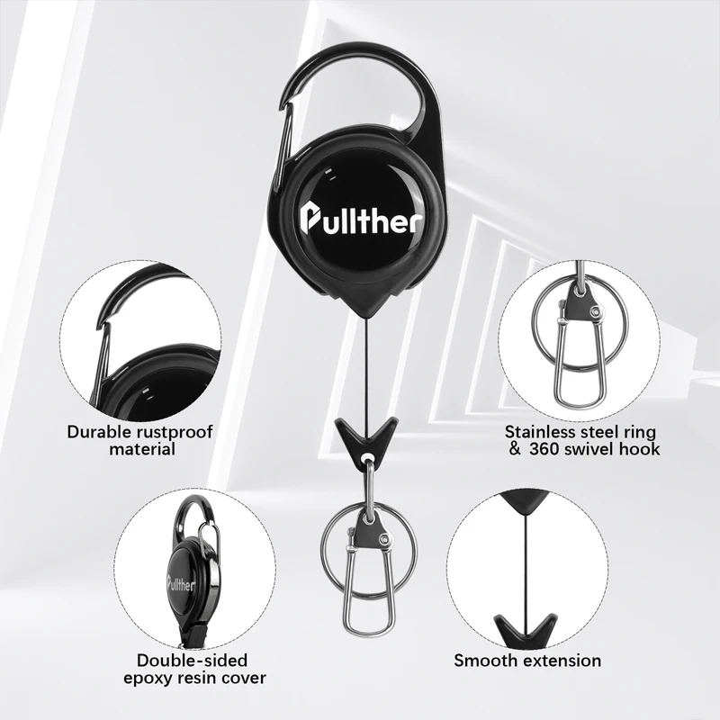 Pullther Fly Carp Fishing Line Scissors Cutter Knotter with Retractor Tackle Mini Clipper Nippers Quick Knot Tying fishing accessories fishing tackle fishing tools fishing tool fishing scissors