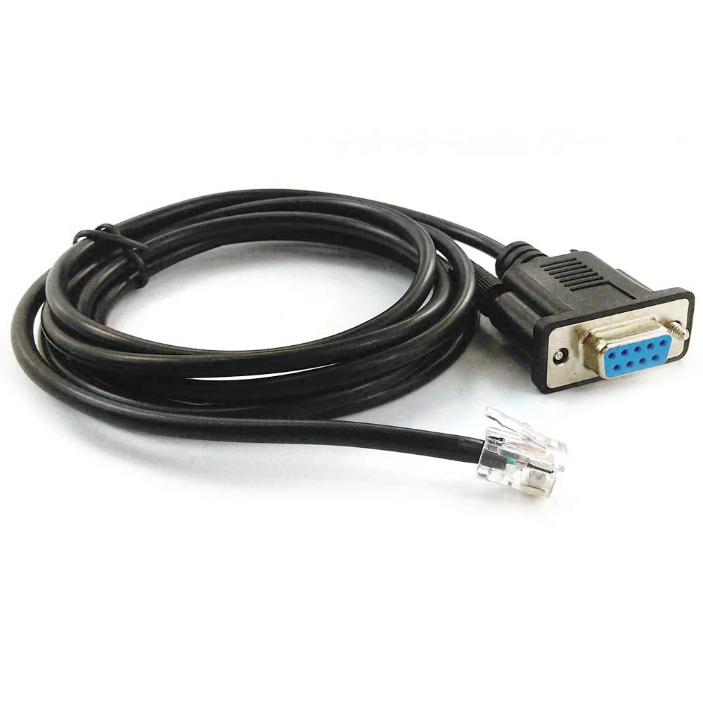 

DB9 RS232 to RJ12 for APC AP7800 AP7900 RS232 Rack Switched PDU Console Cable 940-0144A