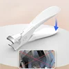 Large Opening Nail Clippers Gray Nail Trimmer Thick Nails for the Elderly Individual Household Nail Clippers Durable 5