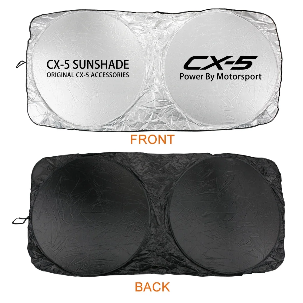 Car Sunshade Front Windshield UV Protection Cover for Mazda CX5 CX-5 KE KF AWD Skyactiv CX 5