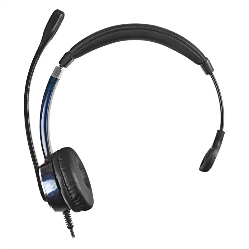 FC21 Wired Headset Noise Cancelling Headphone with Controller Suitable for PC/Phone/Laptop/Home office Earphone of Operator
