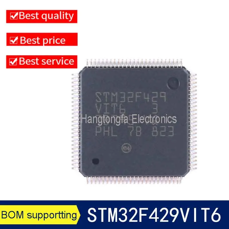 Stm32F429 Stm32F429Vit6 Lqfp-100 Cortex-M4 Microcontrollore A 32 Bit-Circuito Integrato Ic Chip Mcu
