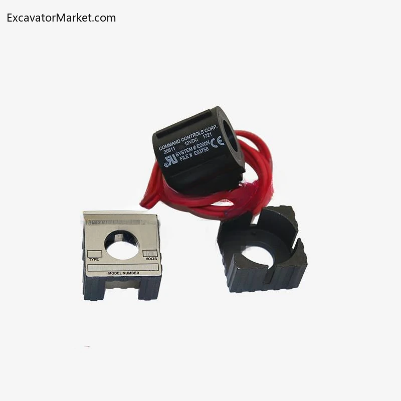 

For high quality excavator accessories XCMG/SANY SY/lonking excavator solenoid valve coil EMDV-08-N-3K-0-12DL
