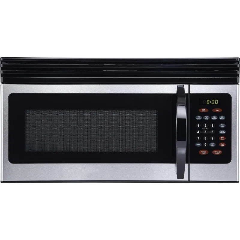 

BLACK+DECKER Range Microwave with Top Mount Air Recirculation Vent, 1.6-Cu. Ft. 1000-Watt, Incandescent Lighting, Safety Lock