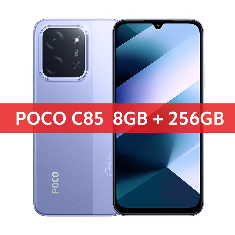 POCO C85 Global Version Smartphone 128GB 256GB MTK Helio G81-Ultra