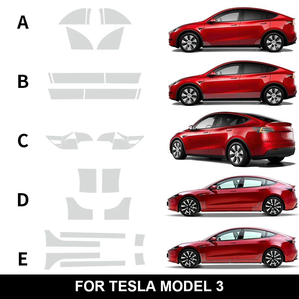 

KUNGKIC ТПУ треугольная Защитная пленка для двери автомобиля Tesla Model 3, модель Y, автомобиль PPF, Прозрачная отделка, декоративная наклейка мил