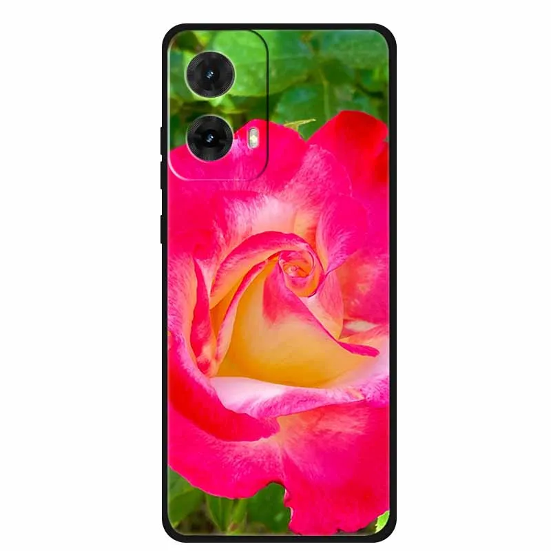 Colorful Painted Cat TPU Soft Silicone Phone Back Cover - Cute Design