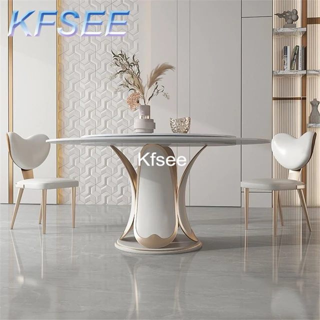 Indiamart Round Shape Glass Dining Table Indiamart Brown Glass - Main Image