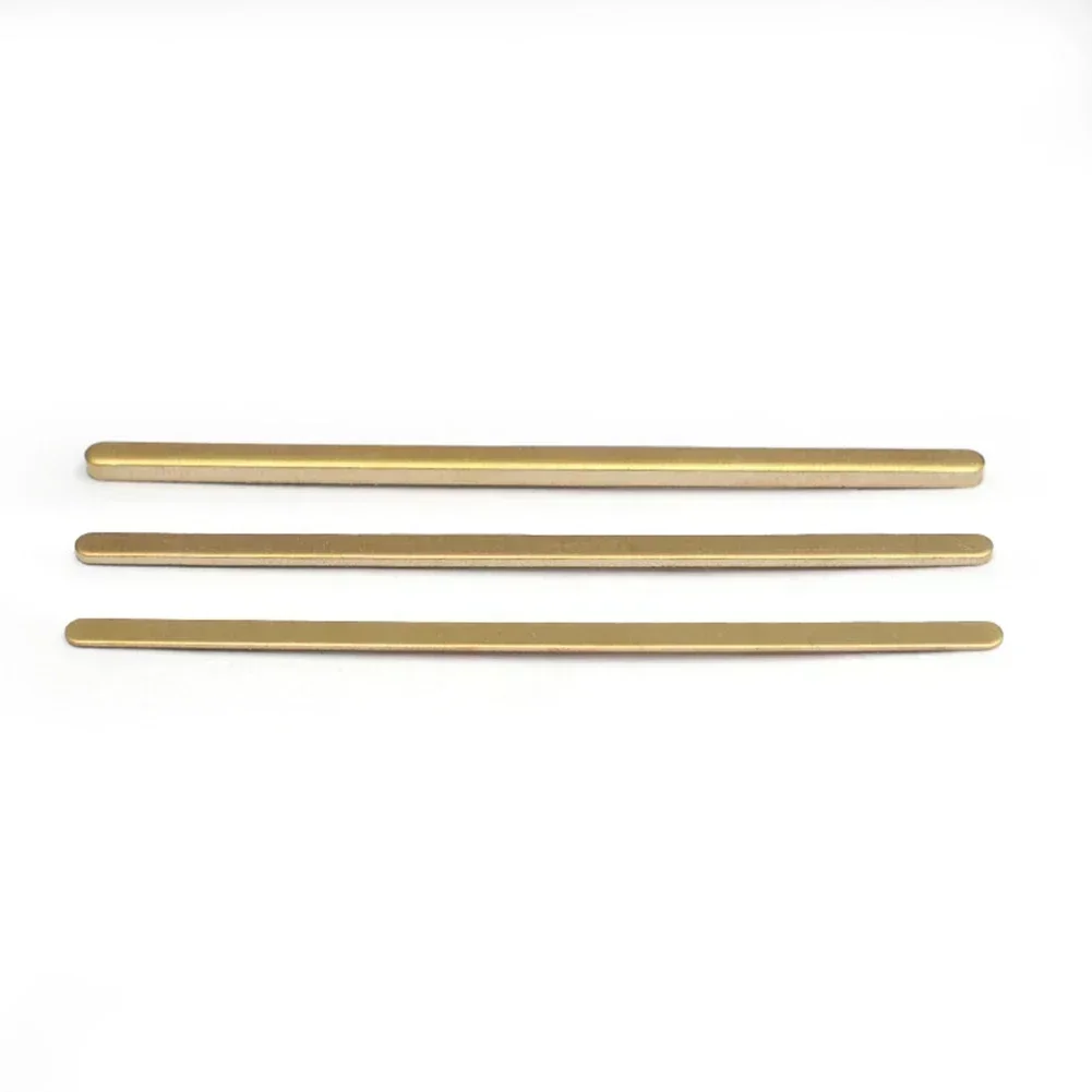 Guitar Pillow Height Increasing Gasket Guitar Nut Shims Brass Heightening Gasket Three Thicknesses Of 0.5 1.0 2.0mm 3pcs