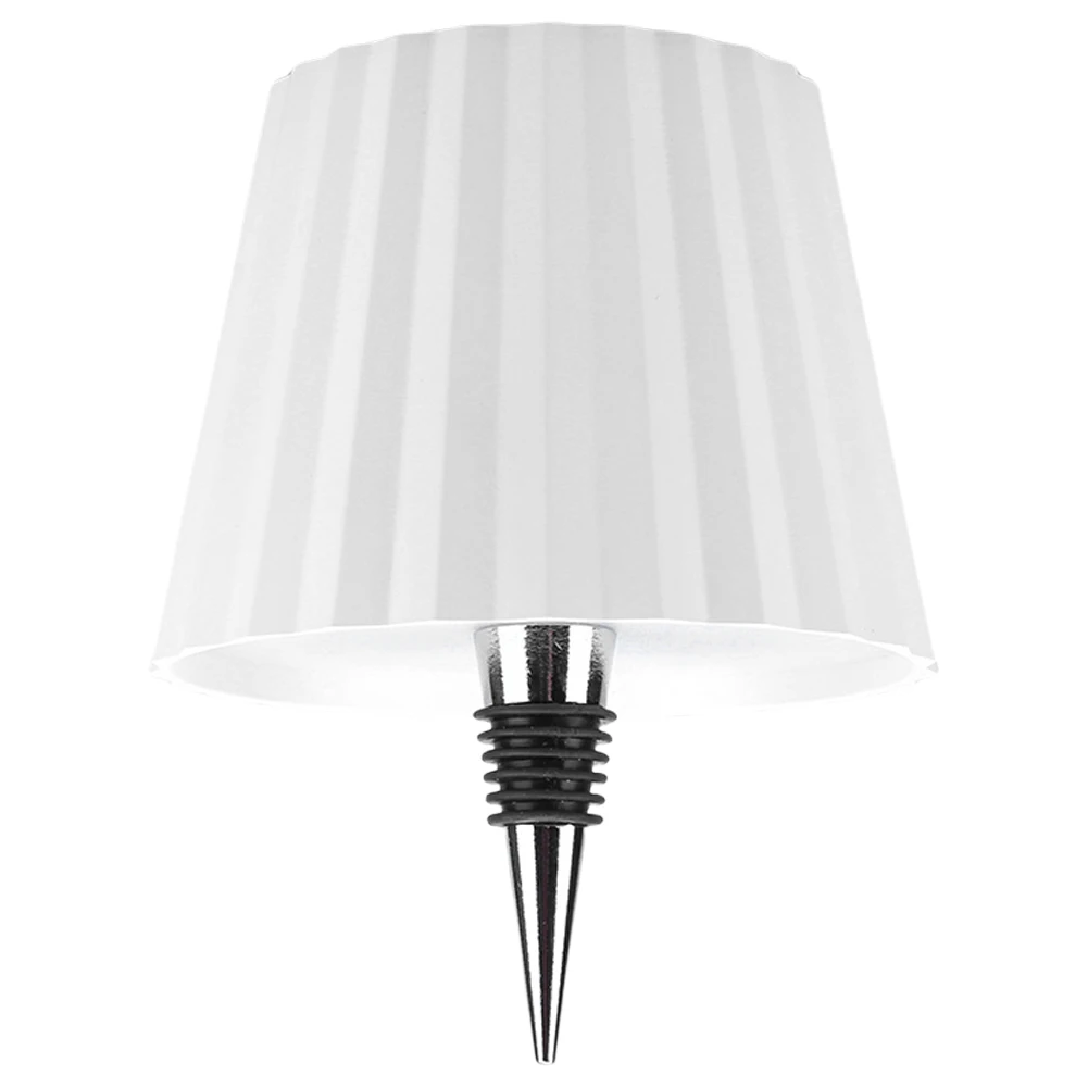 LED Table Lamp Rechargeable 2000mAh Wireless Touch Table Lamp 3 Colors Dimmable LED Wine Bottle Lamp for Family Restaurant & Bar