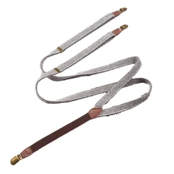 Vintage Suspenders Men for Pants British Style Shoulder Strap Trousers Suspender Women Adult