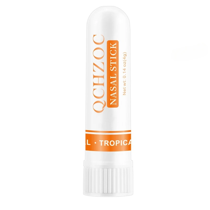 Nasal Stick 4 Pack Long Lasting Refreshing Essential Oil Inhalation Cooling