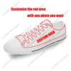 Nezha 2 Devil Boy Conquers the Dragon King Low Top Sneakers Womens Mens Teenager High Quality Custom Canvas Sneaker Couple Shoe 3