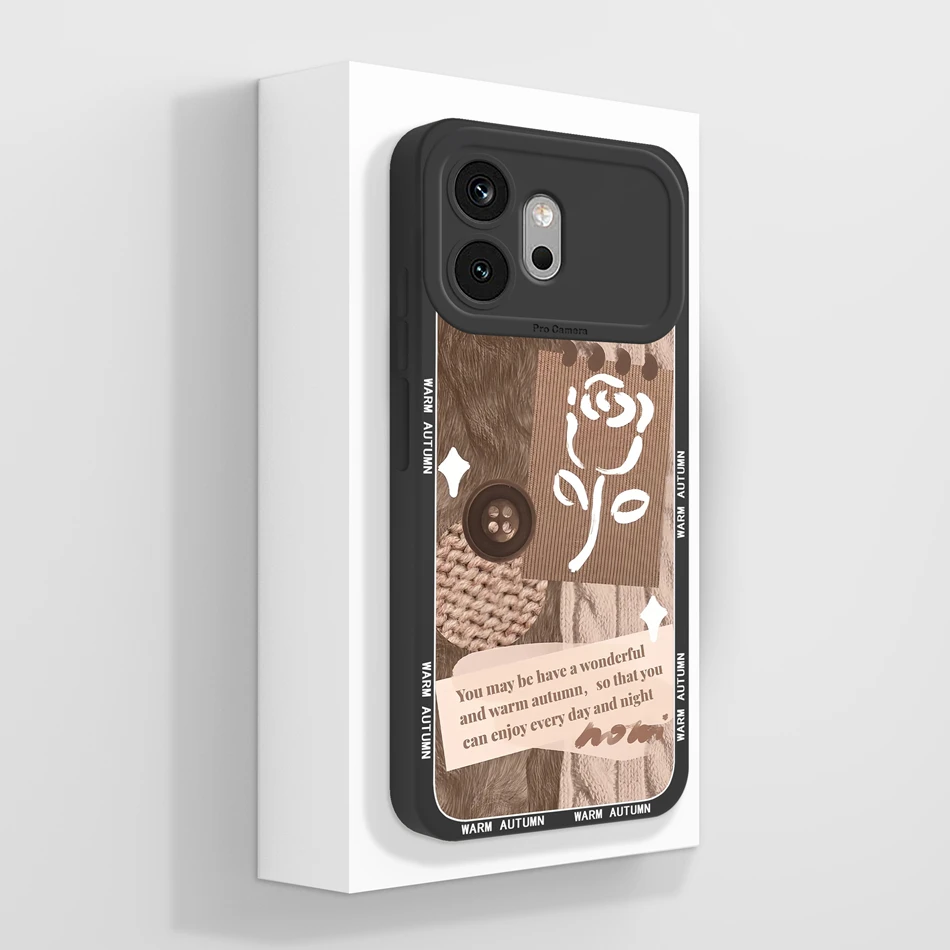 Candy Painted Soft Liquid Silicone Lightweight Phone Case with Lens Protection