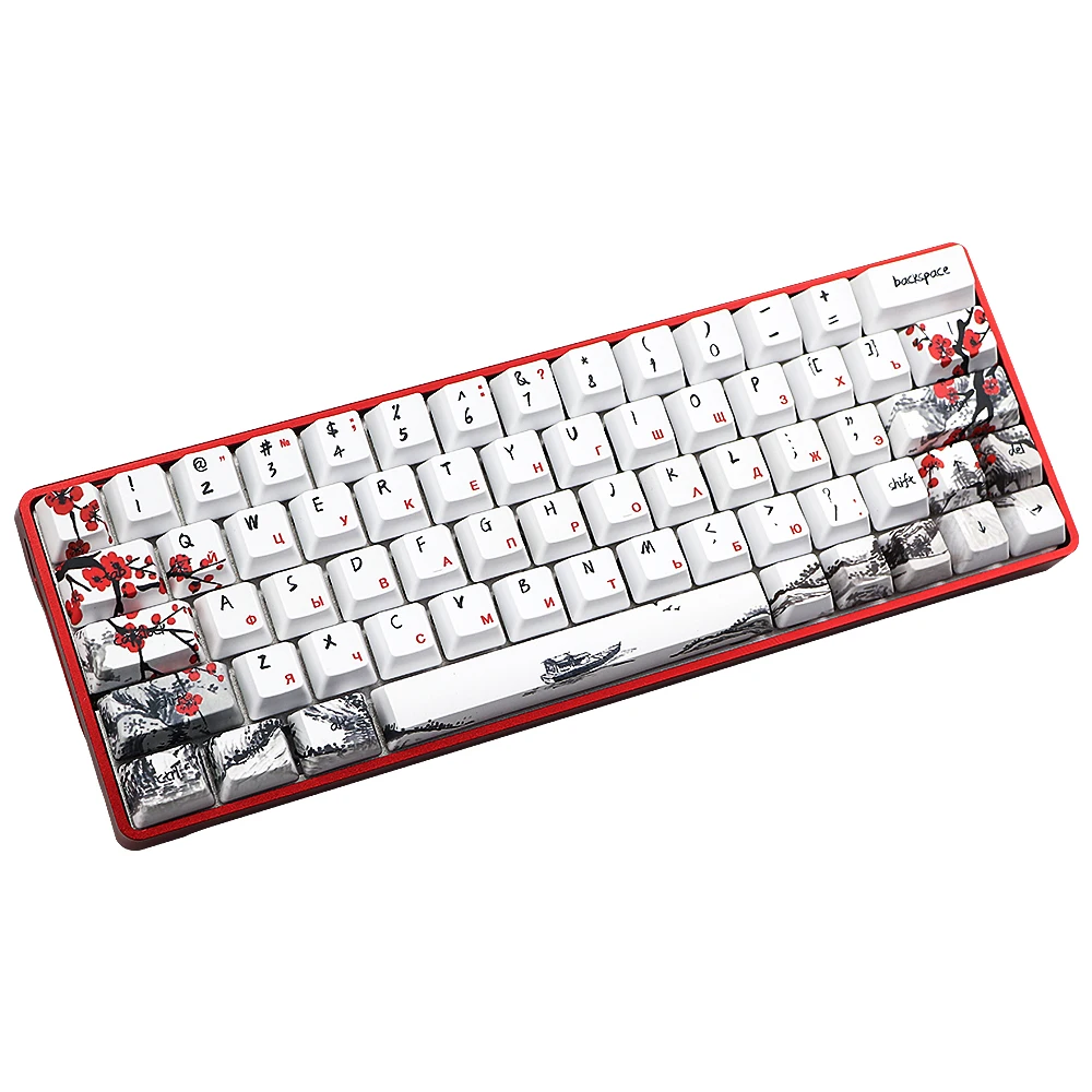 Somente vendas keycap novidade corante sub flor
