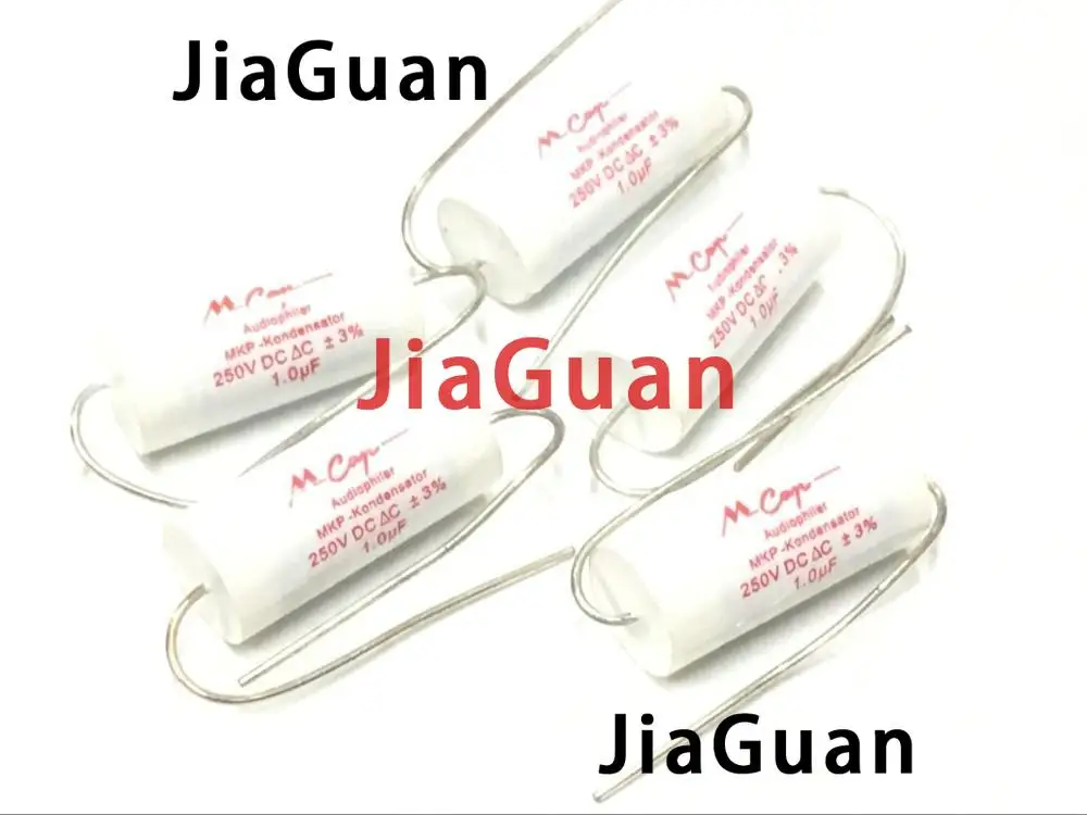 2 Pz Nuova Germania Mundorf Mcap 1Uf 250V Condensatore M-Cap Mkp 105/250V Audio Amplificatore Di Accoppiamento Non Polare 1U