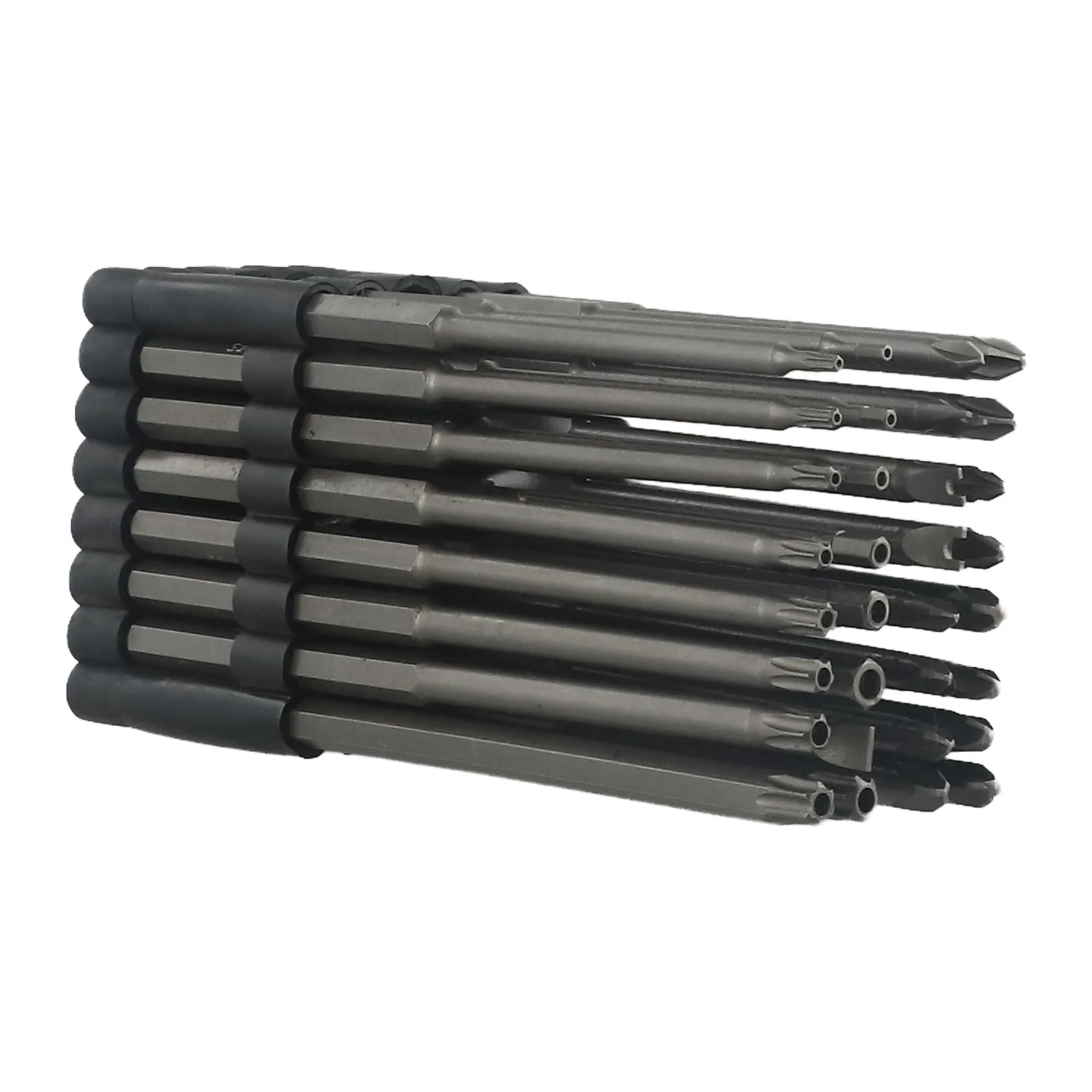 Torx 비트 세트 스크루드라이버 비트 세트, 다용도 세트, 32 개, 6 인치 길이, 약 150mm 합금강, 매우 긴 미세 제작
