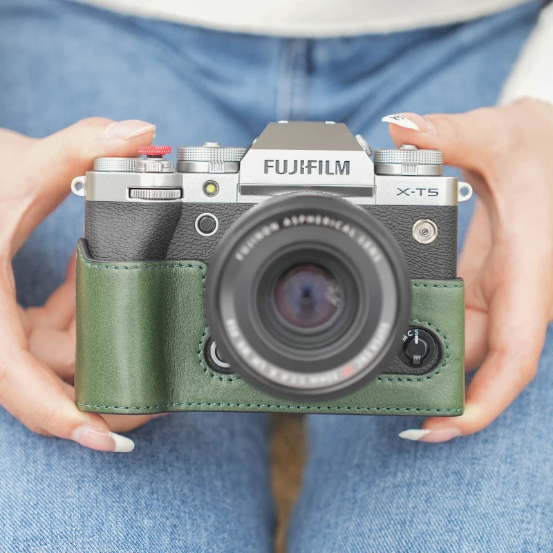 Xt5 Xt4 Leather Case Portable PU Leather Case Camera Bag For