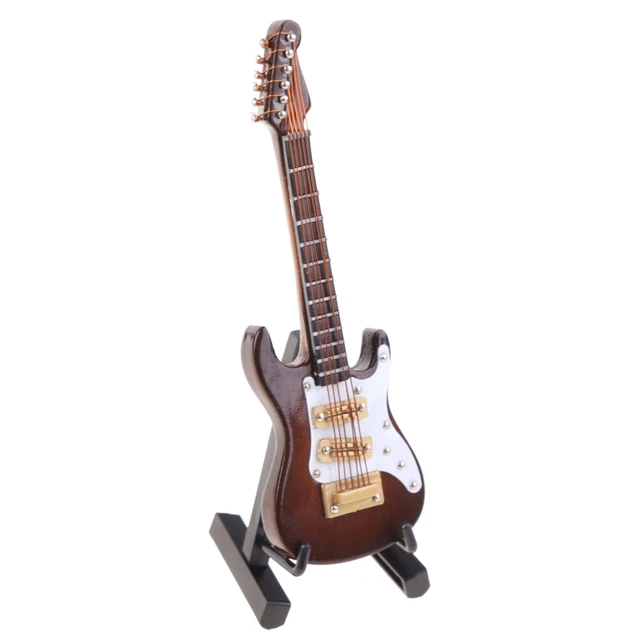 Réplique Miniature De Guitare électrique, Mini Instrument De