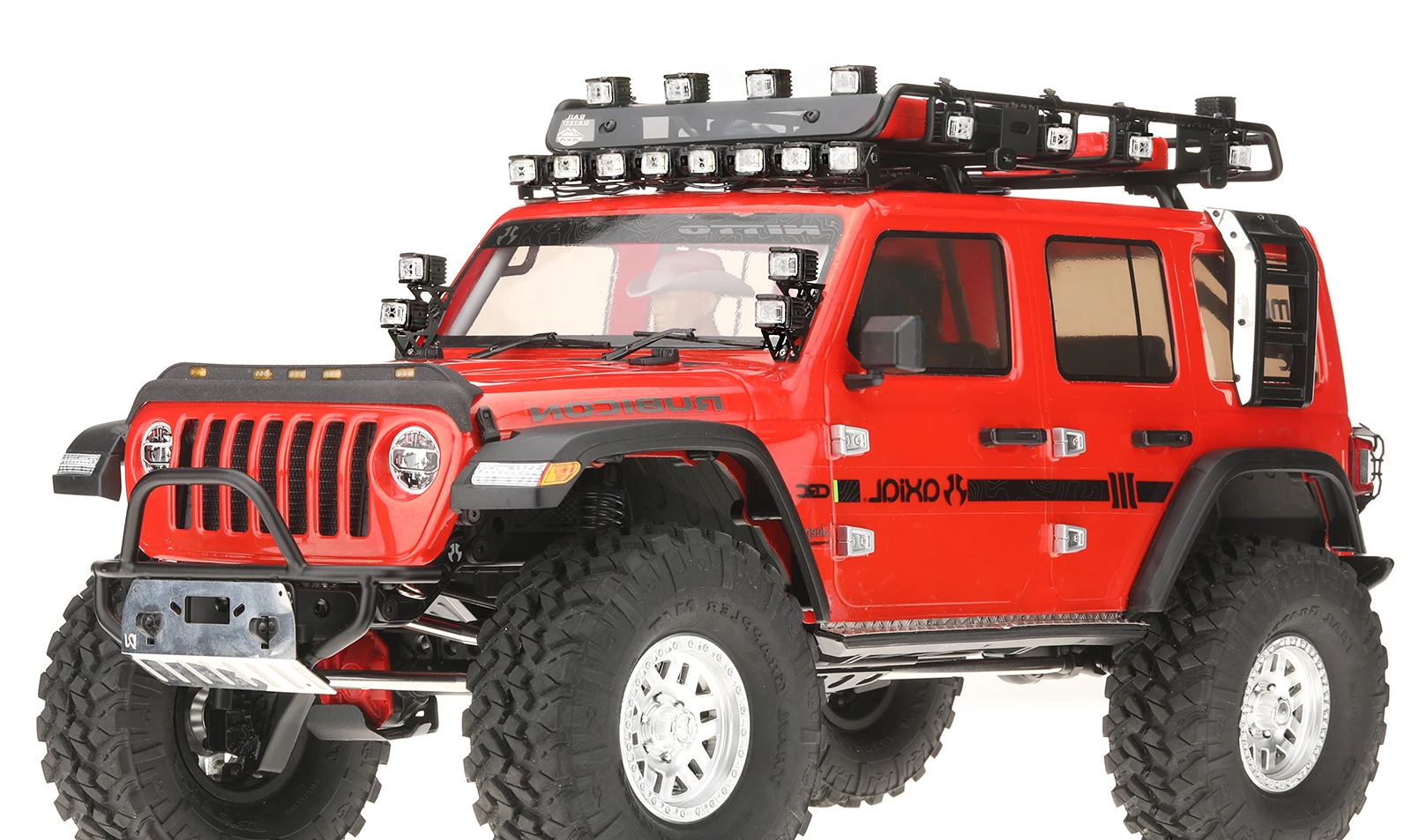 RC Car Light Kits Sidelight with Mount Holder LED Lamp Spotlight Set 1/10 1/12 Truck Rock Crawler Off-road