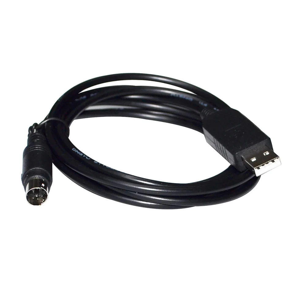 RIKYJIC FT232RL USB maschio a Mini Din 6-Pin maschio cavo testa rotonda per Schneider Sepam RS232 Comunicazione (3 metri