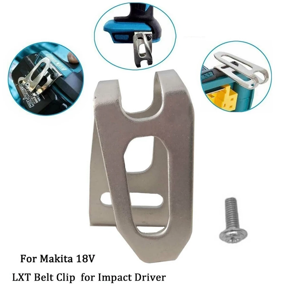 3pcs Belt Clip Hook For 18V LXT Cordless Drills Impact Driver Power Tools Accessories