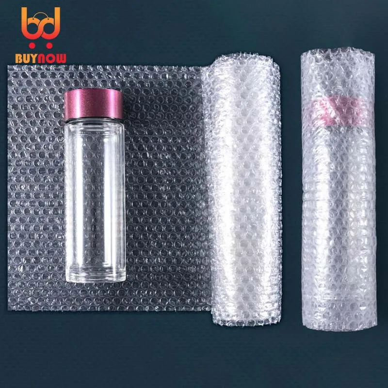 Bubble of Wrap Film Shockproof Foam Roll Bag Paper Packing Double Layer  Fragile Pressure Relief Transport Buffer Logistics - AliExpress