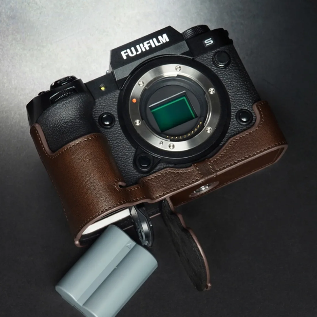 Fotocamera Fotografica Per Lavoro Manuale Custodia In Vera Pelle Di Vacchetta Custodia Per Custodia Per Fuji Xh2 Xh2S Fujifilm X-H2S Custodia Protetti