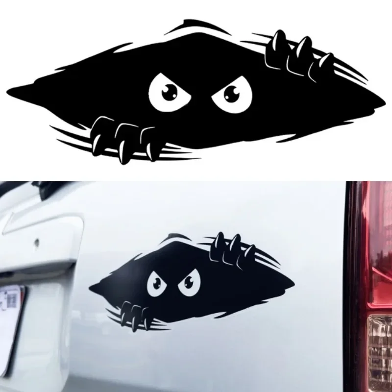 

Car Stickers Funny Peep Monster Car Body Dents Scratches Cover Vinyl Film Decoration Stickers Auto Styling Decals