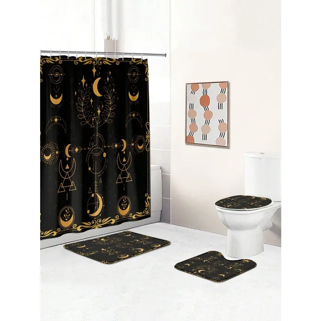 Moon Pattern Bathroom Set 2