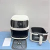 Air Fryer Visible Home New Multifunctional Oven Large Capacity Electric 110/220V English Screen Food Processor Kitchen Appliance 3