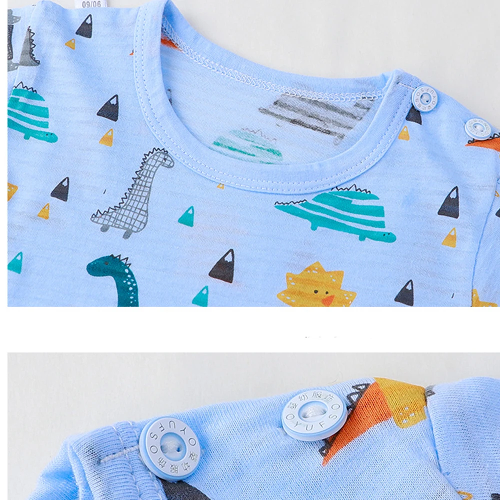 Sets for Children Loungewear Long Sleeve Pajamas for Children Cute Deisgn Lightweight and Comfortable Fabric Sleepwear Outfit 5