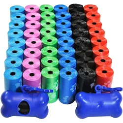 Eco-Friendly Dog Waste Bags - Extra Strength, Leak-Proof, 1800 Bags - 30 rolls 450 bags (Blue)