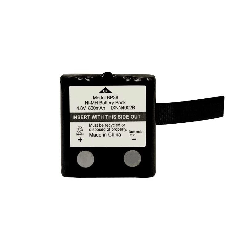 BP38 BP40 Walkie Talkie Battery 800mAh Ni-MH For TKLR-T3/T4/T5/T6/T7/T8/T9/T60/T80 Two Way Radios Replacement Battery 6