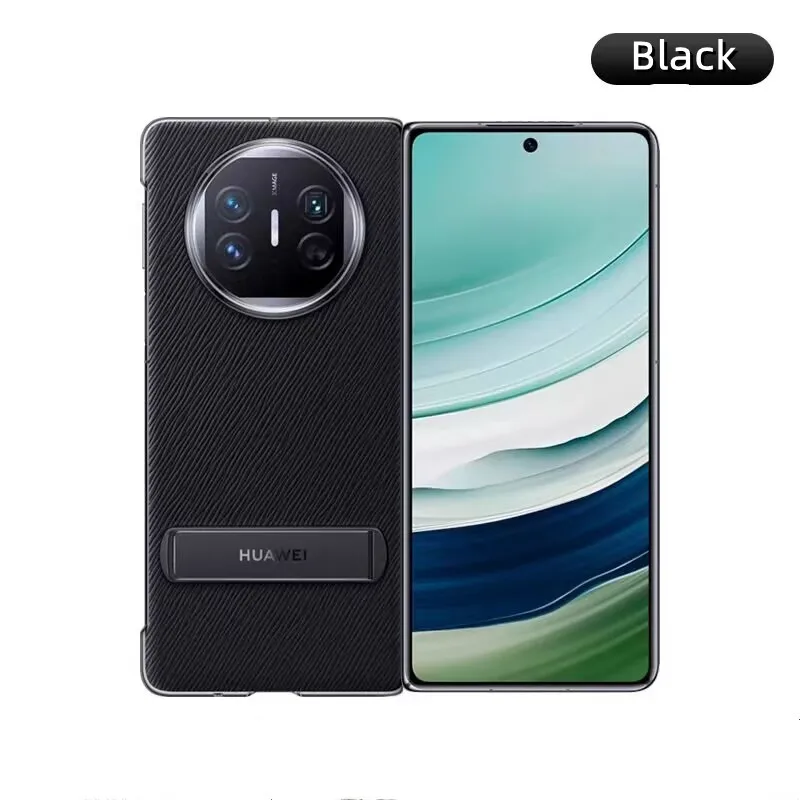 Premium Ultra-Thin Leather Flip Case with Stand and Shockproof Bumper