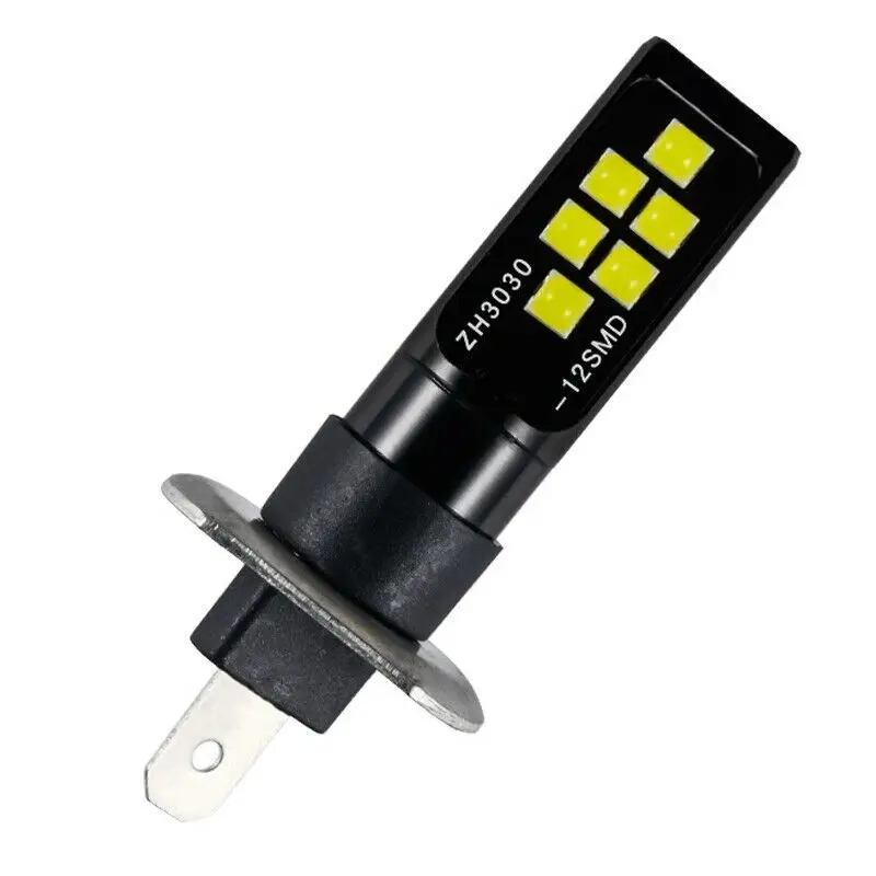 H1 Fog Lamp Bulbs DEL LED Car Headlight 4800LM Auto Front Driving Running Light 12V 24V 40W 3000K 6000K 2pcs led lights,led bulbs,led headlights,led car lights,led car headlights,car headlamps,hid headlight bulbs