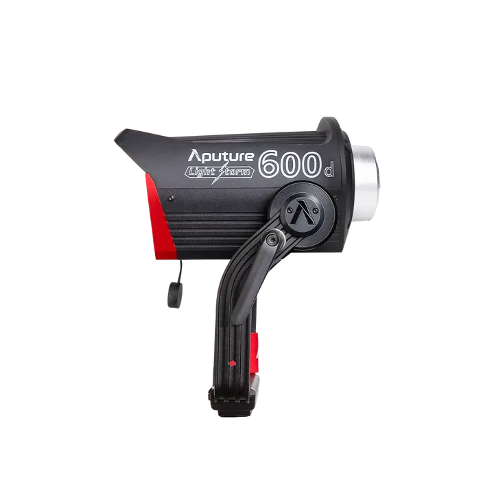 Aputure-LS 600d 라이트 스톰 V-마운트 600W 전문 비디오 램프, 사진 일광 LED 조명 키트 600W 5600K V-마운트 360 ° 조절 가능