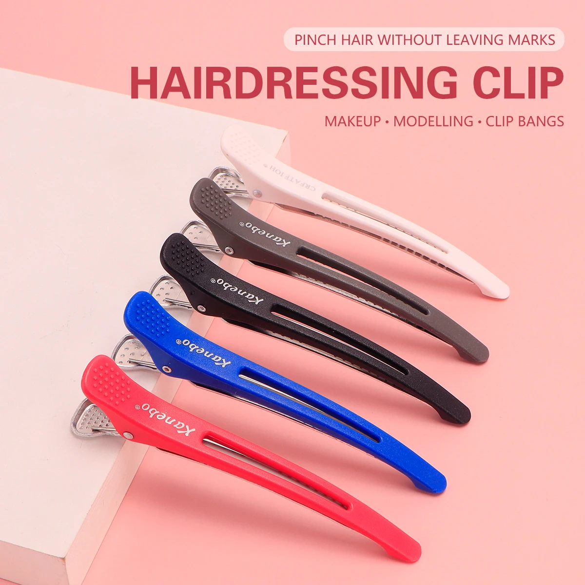Salon Hairdressing Hairpin Claw Hair Clips Hairdresser Haircut Alligator Hairclip Professional Barbershop Accessory Supply 6pcs hair claw hair clips hair accessories
