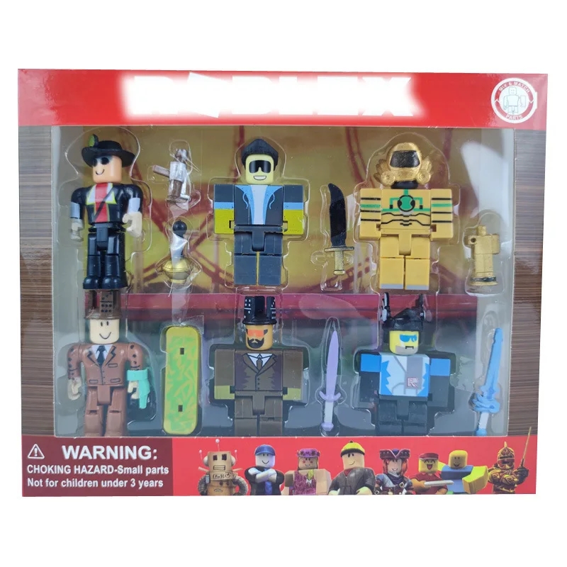 ROBLOX Building Block Dolls Assemble Virtual World Games and Dolls Around  The Game Children's Toys Gifts - AliExpress