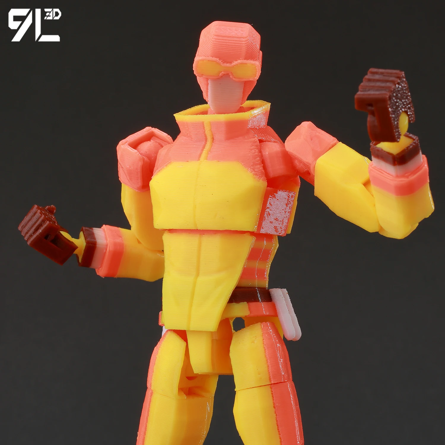 9L3D Multi-Jointed Poseable Figure Invincible T13 Dummy13