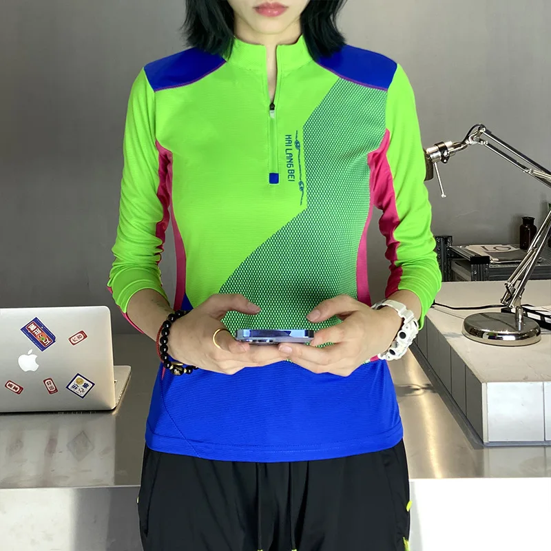 Hiking T-shirt Women Long Sleeve Outdoor Sport Climbing Camping Trekking Shirts