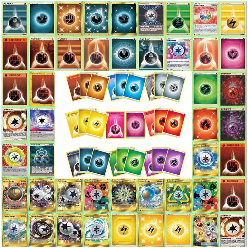 cartes-pok-mon-nergie-version-anglaise-vmax-gx-mega-charizard-pikachu