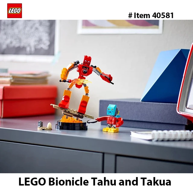 LEGO 40581 Bionicle Tahu and Takua 219Pcs - AliExpress