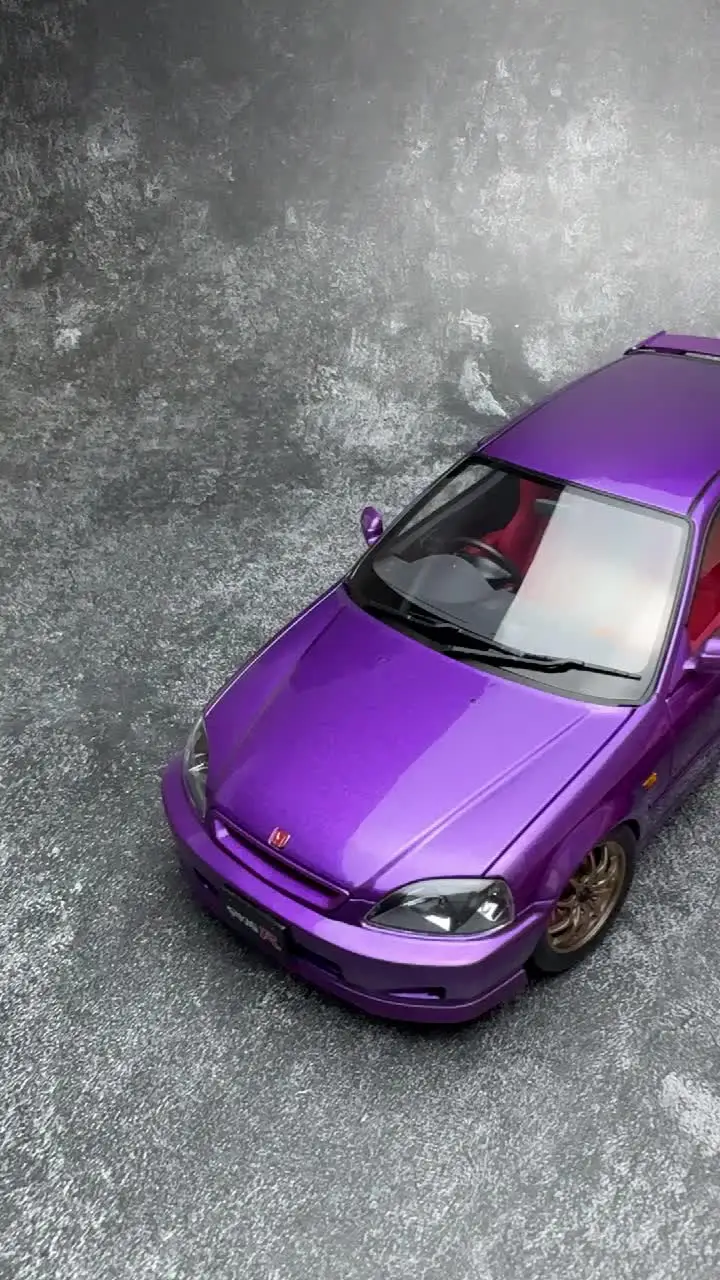 ミニカー Motorhelix 1/18 Honda civic type R (ek9) モーターヘリックス 1/18 ホンダ Honda Civic Type R EK9 MUGEN