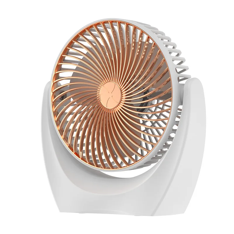 Portable USB Mini Charging Fan Handheld Silent Cooling Fan Air Cooler Three-speed Adjustable Desktop Desktop Office Bedroom
