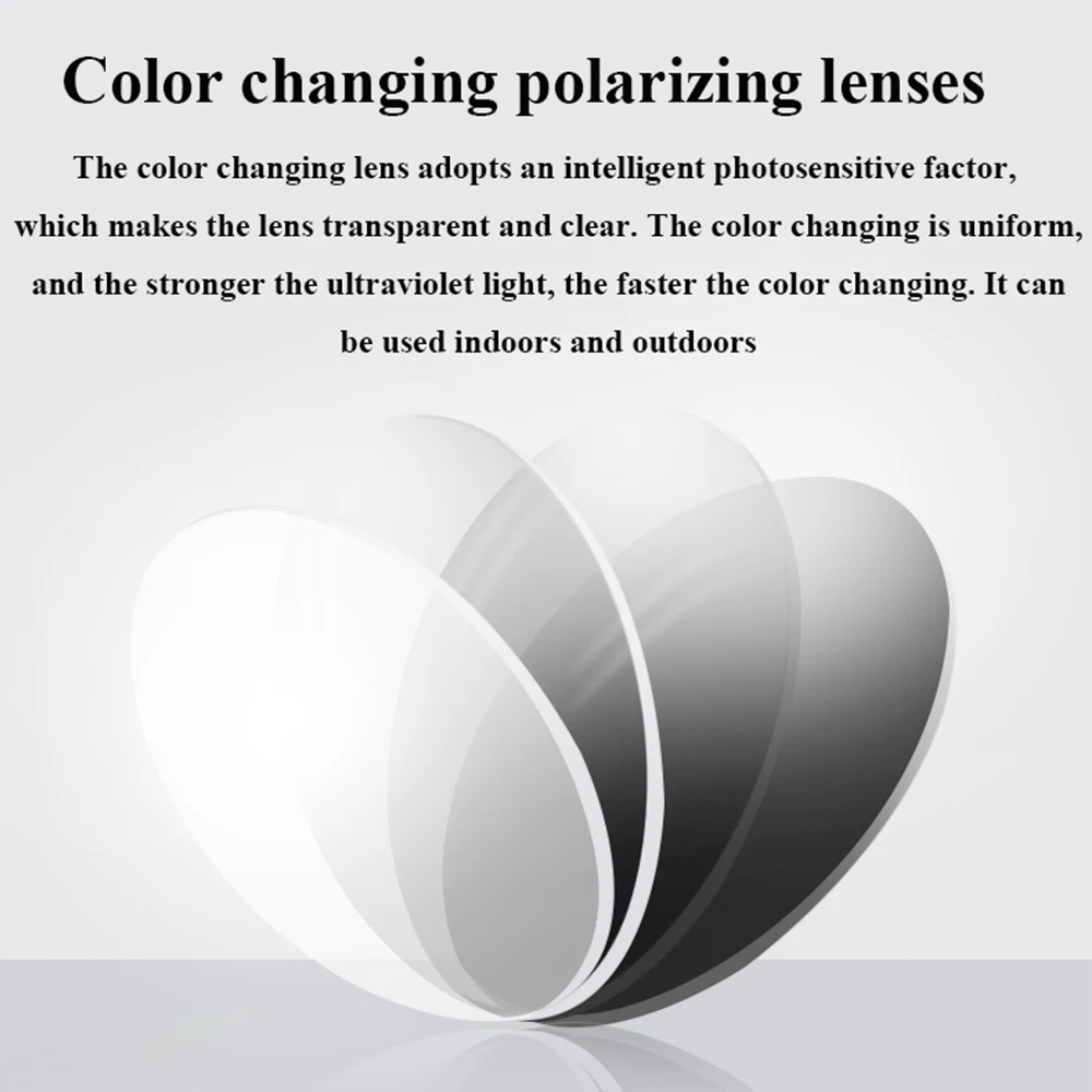 Photochromic Sunglasses Men Polarized Driving Chameleon Glasses Male Change Color Sun Glasses Day Night Vision Driver Eyewear